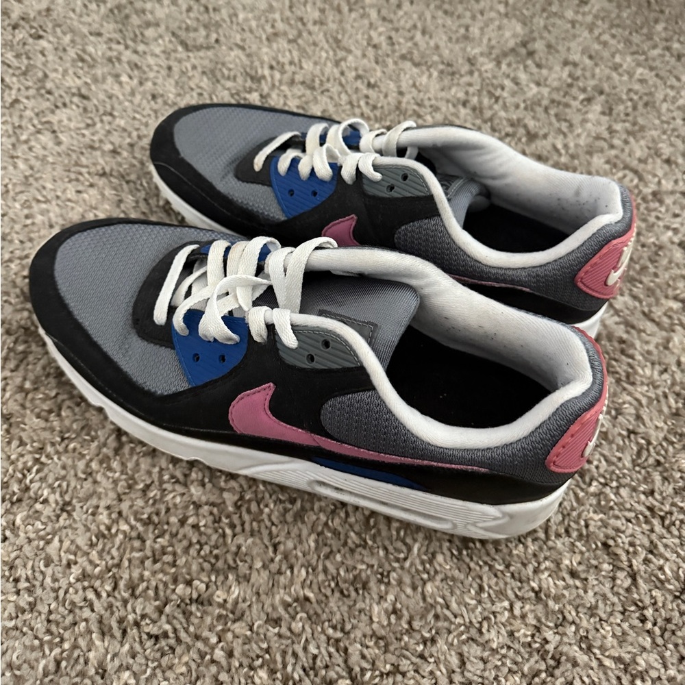 Blue and Pink Nike Air Max 90 - Picture 4 of 11